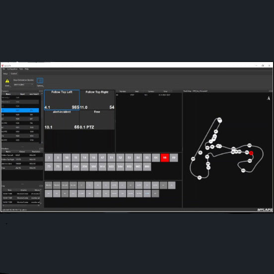 X2 Race Control Manager Software CCTV add on