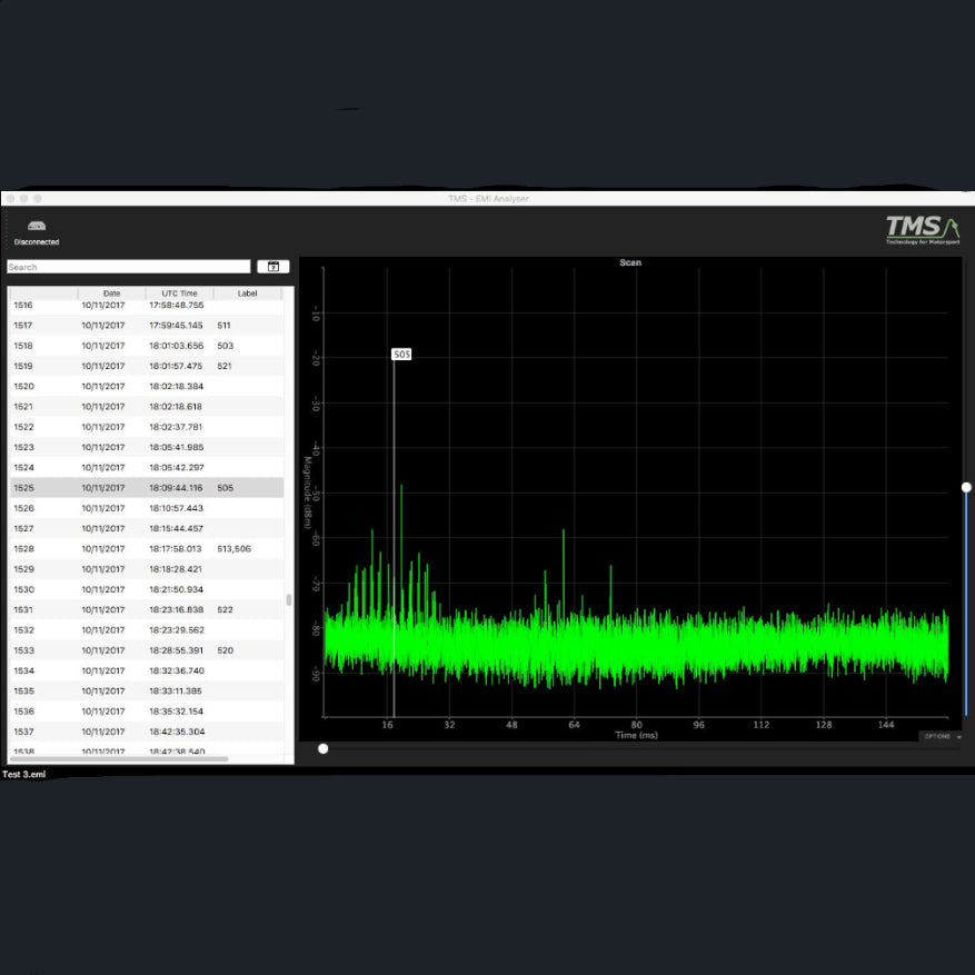 EMI Analyser Application