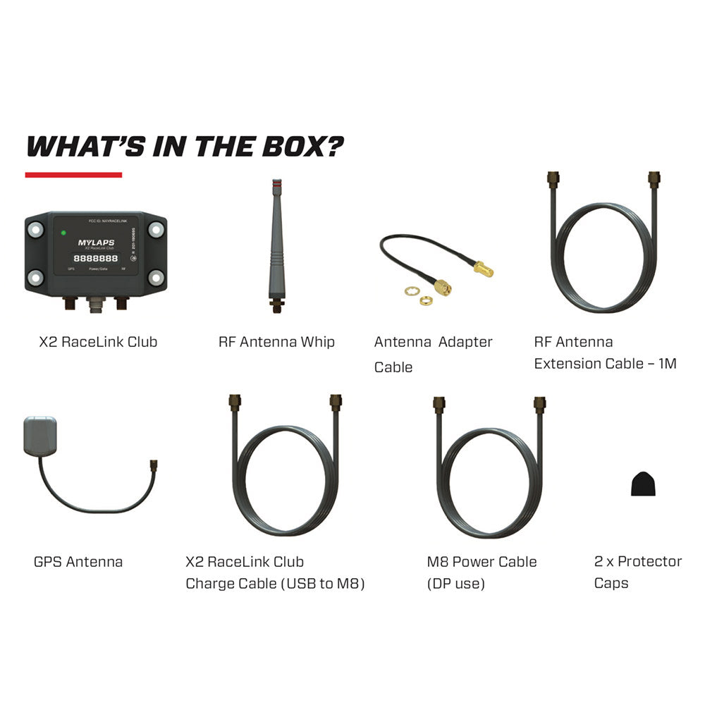 X2 RaceLink Club Package MYLAPS
