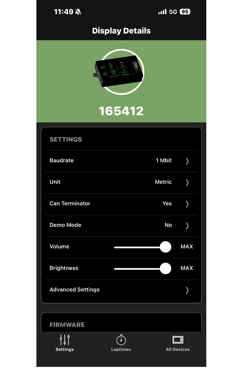 T DASH app